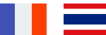 Drapeau Thai Français